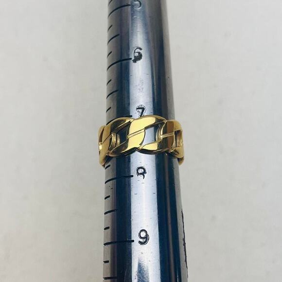 Y2k 2000s vintage gold cuban - Picture 4 of 5